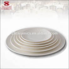 Good quality bone china dish porcelain baking dish serving tray round